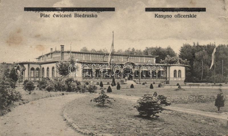 Biedrusko military practice field and the garrison club