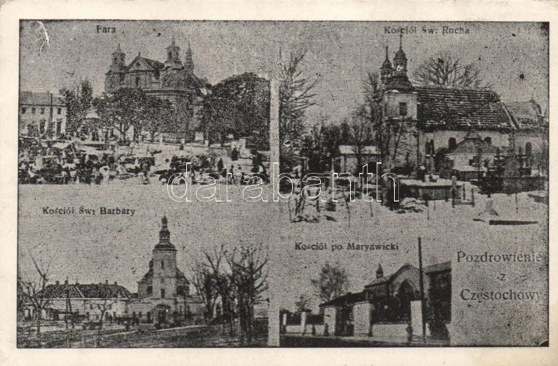 Czestochowa, Churches of St. Barbara, Mariavites and St. Roch