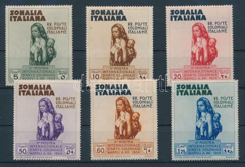 Nemzetközi gyarmati kiállítás postai értékek, International Colonial Exhibition postal values
