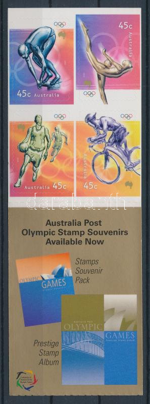 Olympic Games in Sydney (I) stamp booklet, Olimpiai játékok, Sydney (I) bélyegfüzet