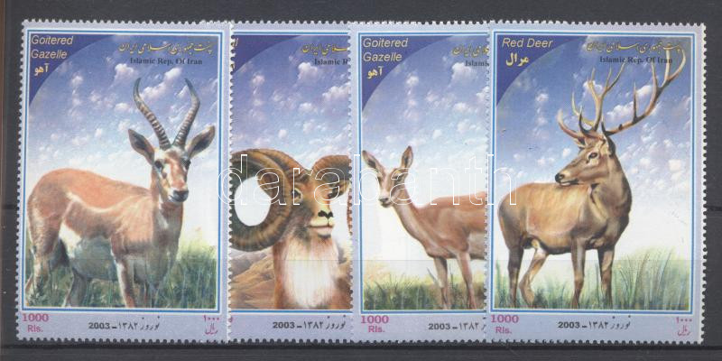 Iráni újév, patás vadak sor, Iranian new year, wild ungulates set