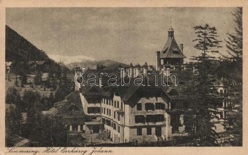 Semmering, Hotel Erzherzog Johann