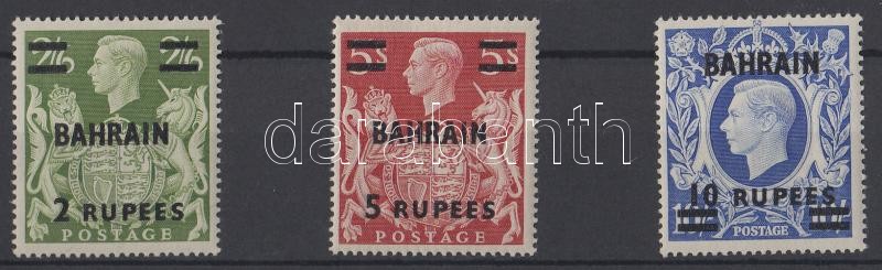 Definitive stamps, Forgalmi bélyeg sor záró értékek