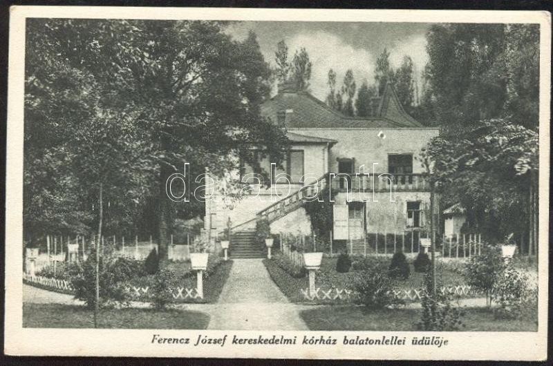Balatonlelle, Ferenc József kereskedelmi kórház üdülője