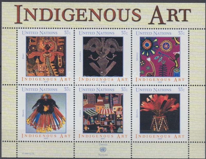 Bennszülött művészet blokk, Indigenous art block