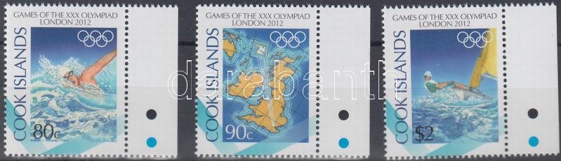 Olimpiai játékok London sor, 3é, Olympic Games,London set,3v.