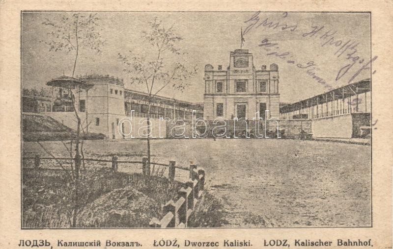 Lodz, Dworzec Kaliski, railway station
