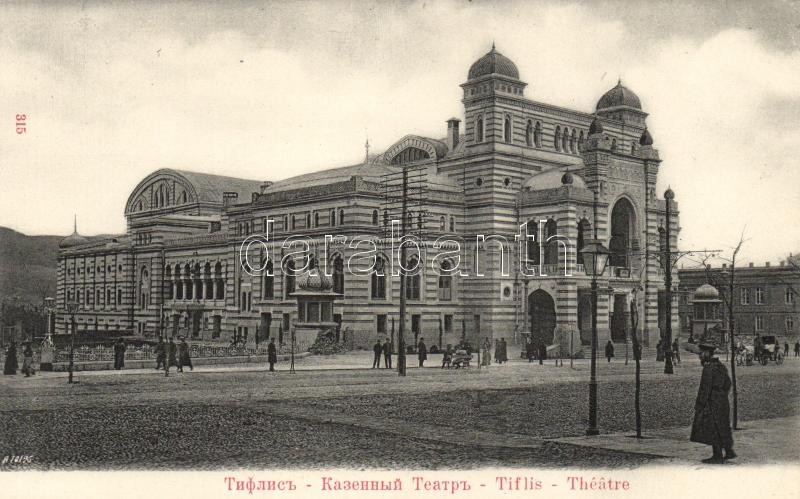 Tbilisi, Tiflis; theatre