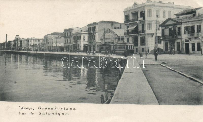 Thessaloniki quay, tram