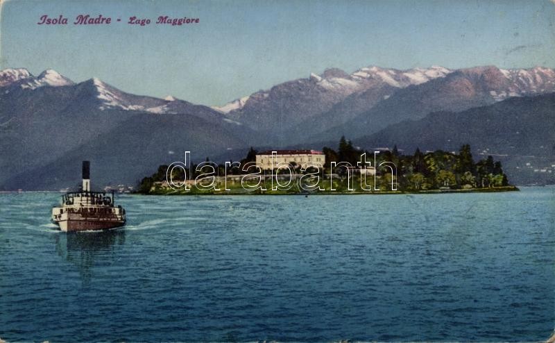 Isola Madre, Lago Maggiore / Island, ship