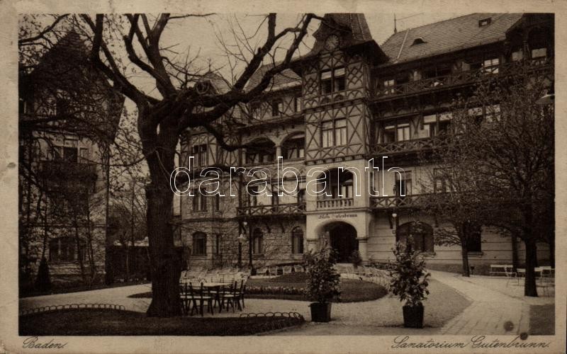 Baden bei Wien, Sanatorium Gutenbrunn