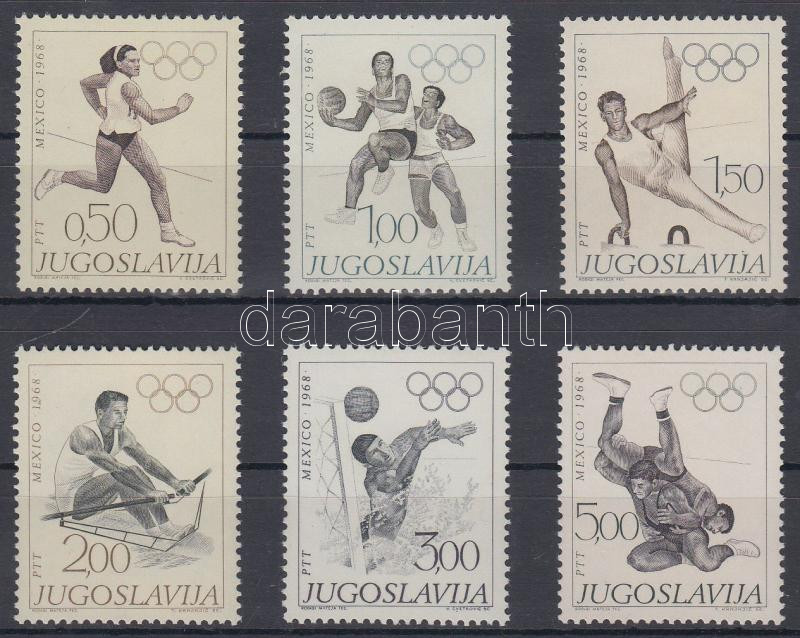 Mexico Summer Olympics set, Mexikói nyári olimpia sor