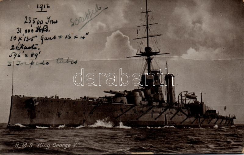 HMS King George V, HMS King George V csatahajó