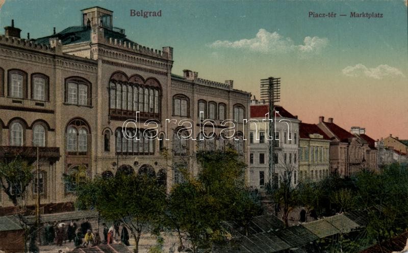 Belgrade, market place