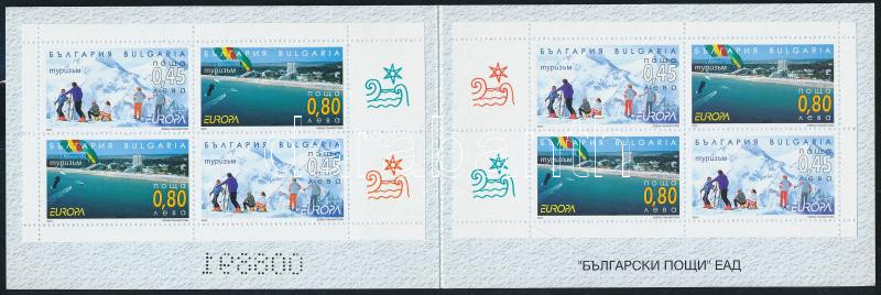 Europa CEPT: Holiday set+stamp-booklet, Europa CEPT: Vakáció sor + bélyegfüzet