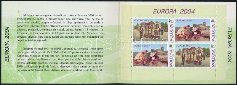 Europa CEPT: Holiday stamp-booklet, Europa CEPT: Vakáció bélyegfüzet