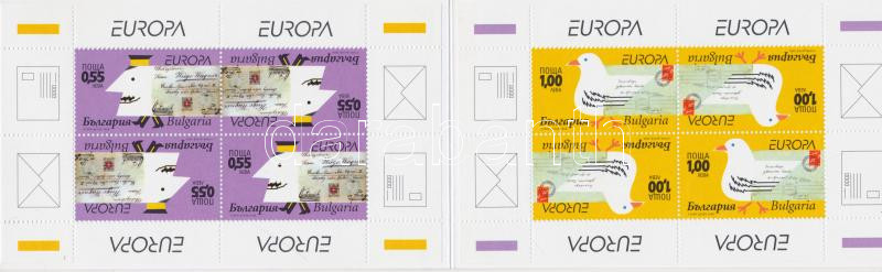 Europa CEPT: Letter writing stamp-booklet, Europa CEPT: Levélírás bélyegfüzet