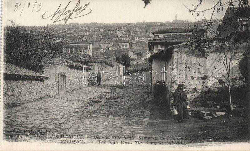 Thessaloniki, Salonique; the high town