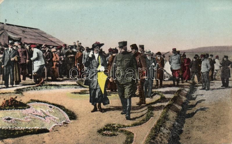 Thessaloniki, Salonique; a Sumptuous Reception of General Sarrail by African Chasseurs