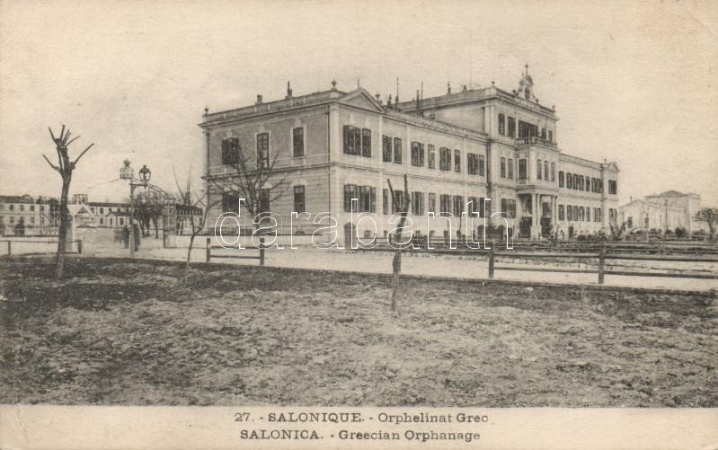 Thessaloniki, Salonique; Greek orphanage