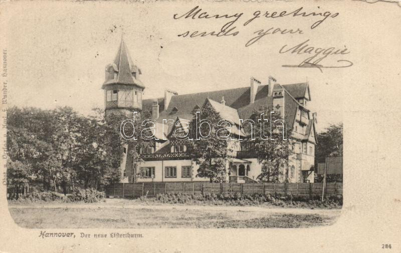 1899 Hannover, Lister Turm / tower