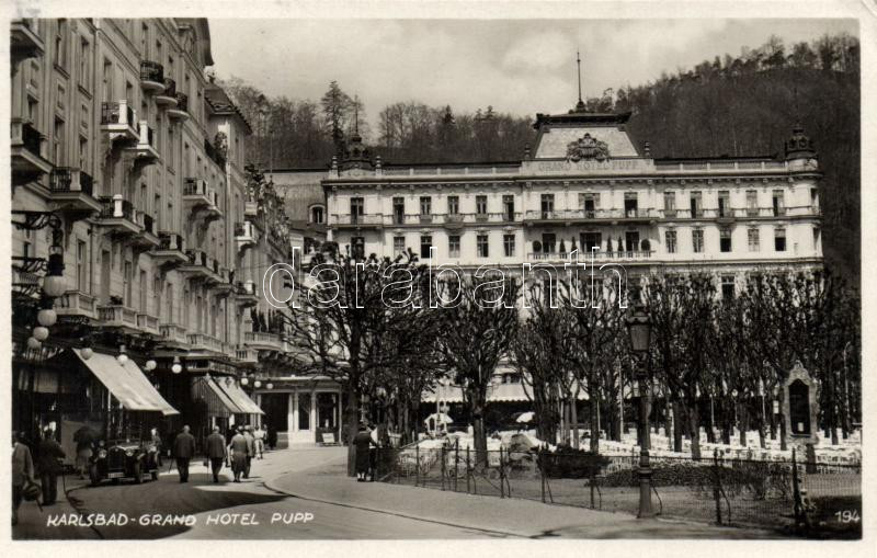 Karlovy Vary, Karlsbad; Grand Hotel