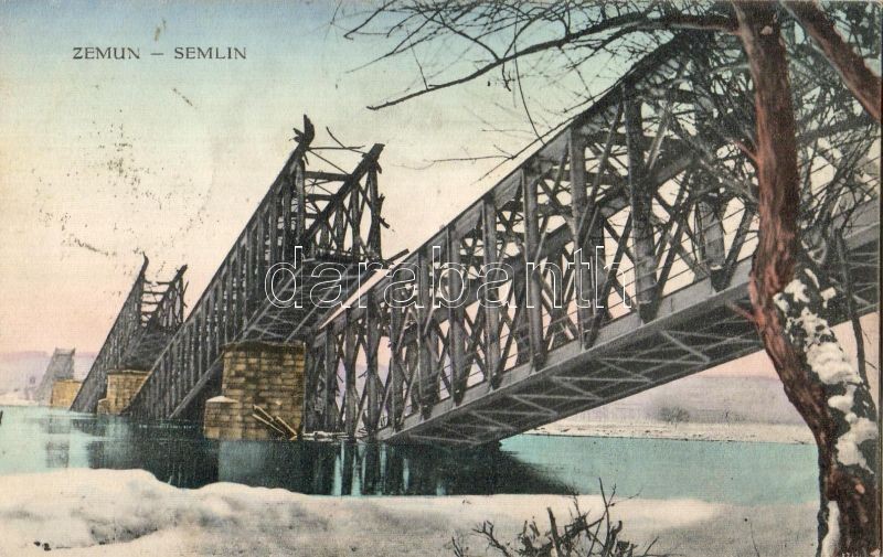 Zimony, Száva híd, Zemun, Save bridge