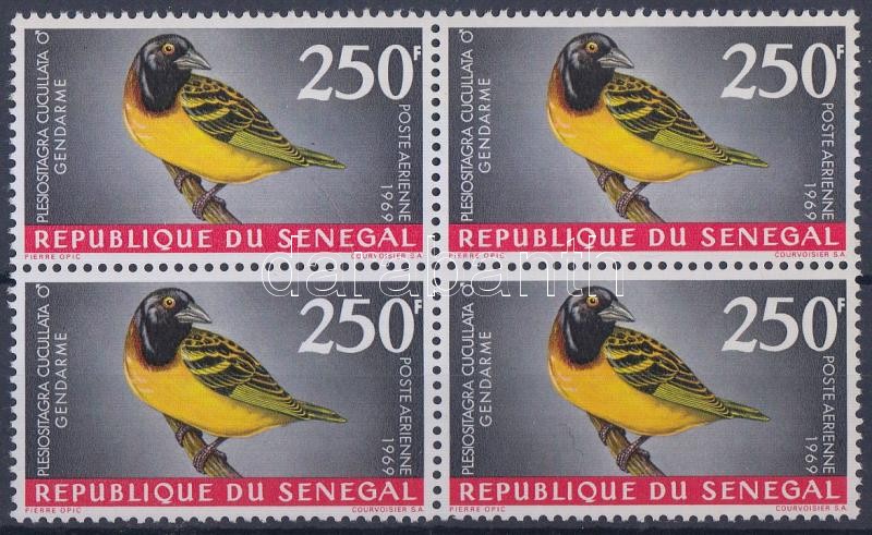 Bird block of 4, Madár négyestömb