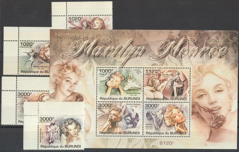 Marilyn Monroe set + block, Marilyn Monroe sor + blokk