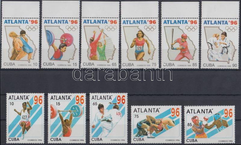 Summer Olympics Atlanta set, Atlantai nyári olimpia sorok