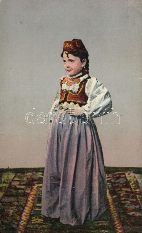 Bosnian girl, folklore, Bosnyák lány, folklór