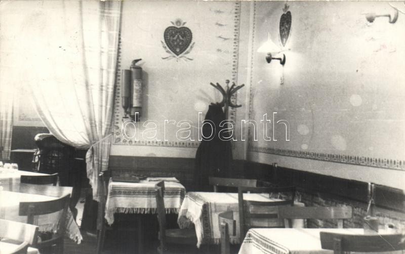 1959 Budapest étterem belső, photo