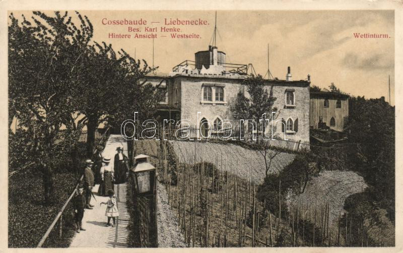 Dresden Cossebaude, Liebenecke, Wettinturm