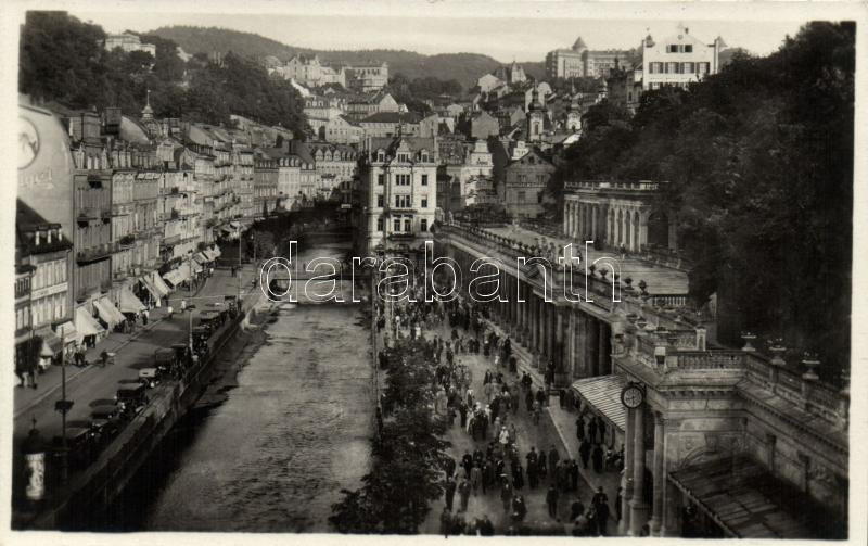 Karlovy Vary, Mill Colonnade, Kreuzstrasse