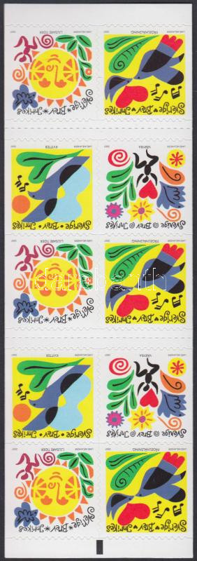 Spring stamp-booklet, Tavasz bélyegfüzet