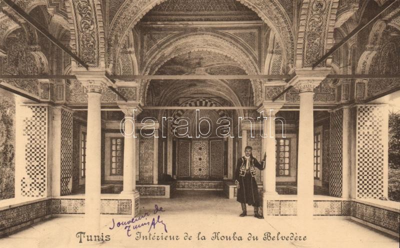 Tunis, Kouba du Belvedére, interior