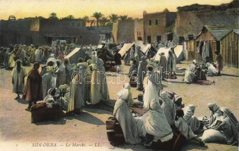 Sidi Okba, market