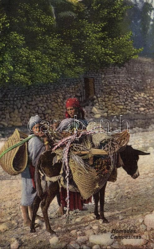 Arabian folklore, nomads, Arab folklór, nomádok