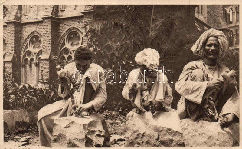 Indian stone masons, folklore, Indiai kőművesek, folklór