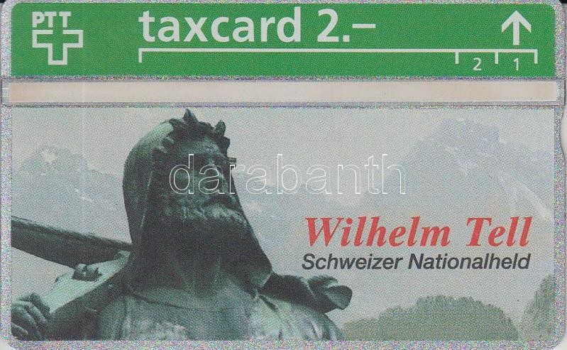 Telefonkártyák: 1993 Svájc használatlan Tell Vilmos telefonkártya