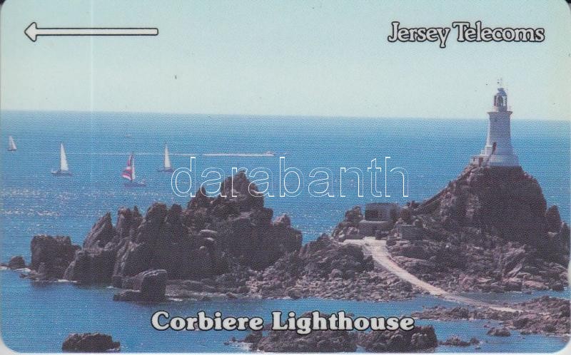 Telefonkártyák: 1993 Jersey Corbiere világítótorony használatlan telefonkártya