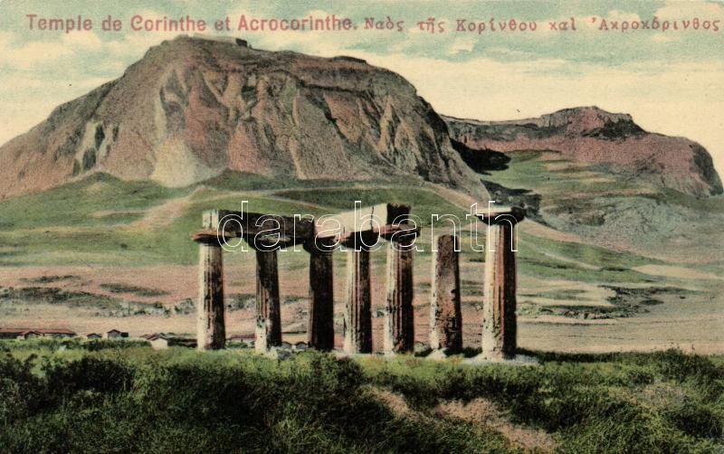 Acrocorinth Temple of Apollo