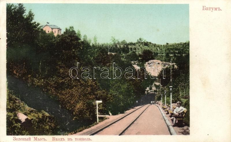 Batumi, Batoum;  railway tunnel