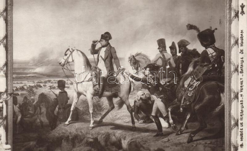 Napoleon Bonaparte, Battle of Wagram, pinx. H. Vernet, Napoleon, wagrami csata, pinx. H. Vernet