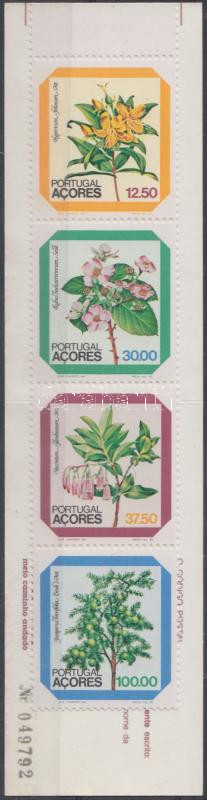 Flowers stamp booklet, Virág bélyegfüzet