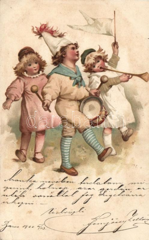 Children, litho, Gyerekek, litho