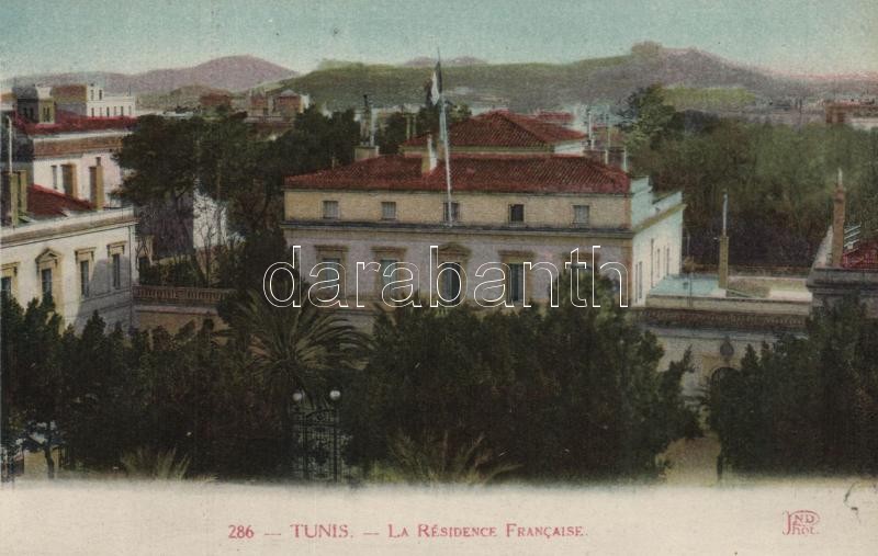 Tunis, French residence