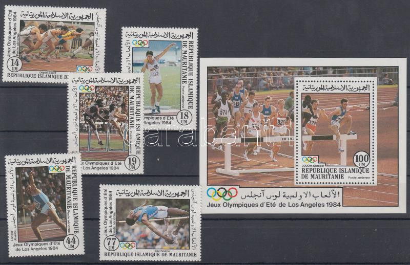 Los Angeles Olympics set + block, Los Angeles-i olimpia sor + blokk