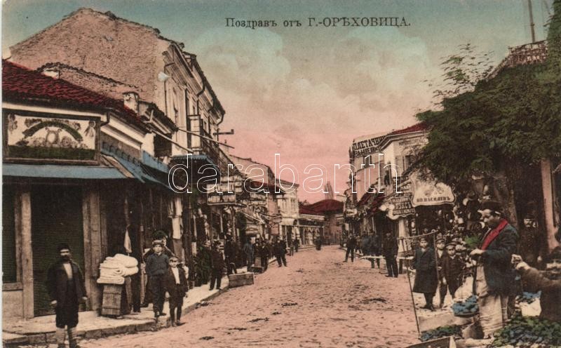 Gorna Oriachovica, bazaar