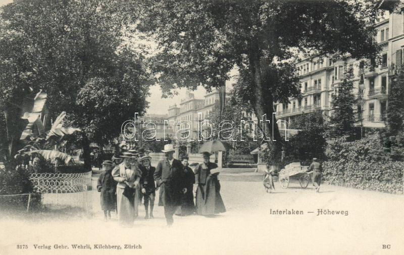 Interlaken, Höheweg / promenade